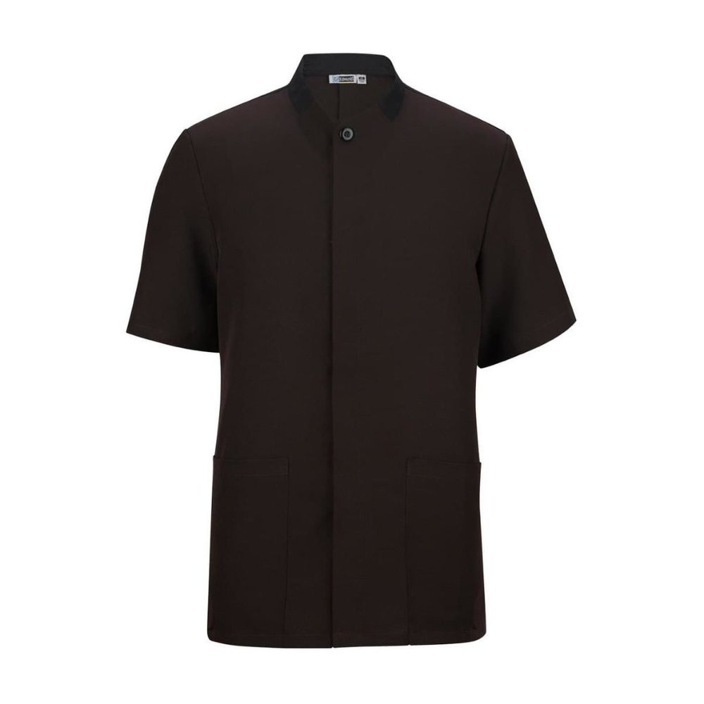 Men's Service Shirt Color Brown - Picture 2 of 3